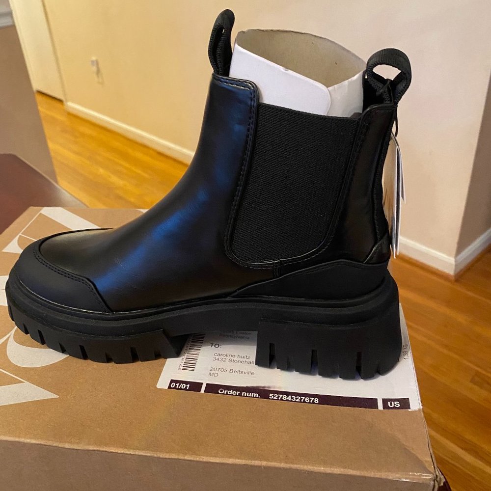 Zara ankle boots, Size 38, black